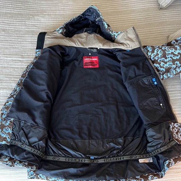 Mens Bonfire Snow larding Coat Jacket - Picture 3 of 5